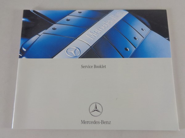 Scheckheft Mercedes Benz C-/E-Klasse W203/W211 von 3/2003 auf Englisch