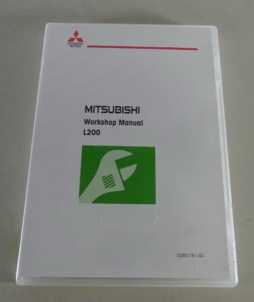 Werkstatthandbuch auf DVD Mitsubishi L200 (KA4T/KB4T) Bj. 2011 Stand 09/2010