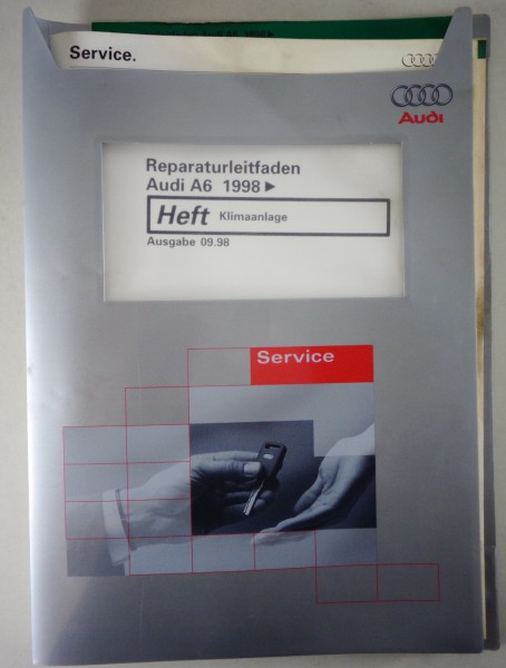 Werkstatthandbuch Audi A6 C5 Klimaanlage ab Baujahr 1998