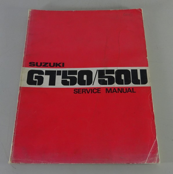 Werkstatthandbuch / Service Manual Suzuki GT 50 / 50 U Stand 07/1977