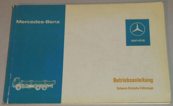 Betriebsanleitung Mercedes Benz LKW NG 73 von 05/1975