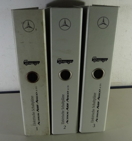 Werkstatthandbuch Elektrische Schaltpläne Mercedes LKW Actros / Axor / Atego