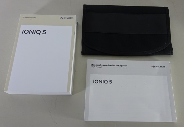 Bordmappe + Betriebsanleitung / Handbuch Hyundai IONIQ 5 Elektroauto von 2025