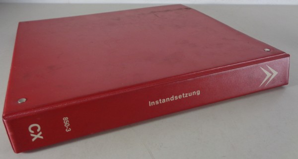 Werkstatthandbuch / Reparaturleitfaden Citroen CX Instandsetzung von 09/1980