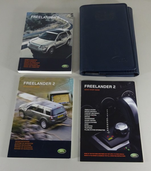 Owner's manual / Handbook + Wallet Land Rover Freelander 2 from 2009