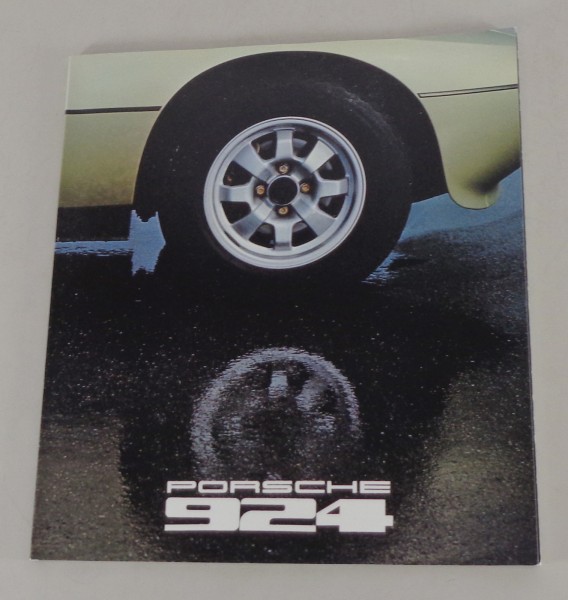 Prospekt Porsche 924 Modelljahr 1978