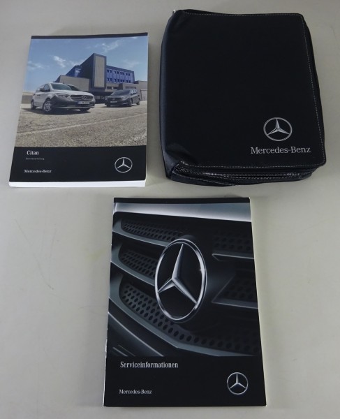 Bordmappe + Betriebsanleitung / Handbuch Mercedes Benz Citan W420 Stand 01/2024
