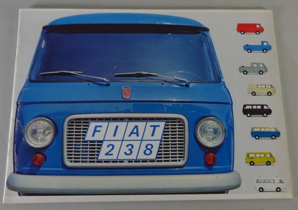 Prospekt / Broschüre Fiat 238 Stand 05/1968