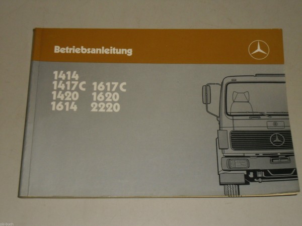 Betriebsanleitung Mercedes Benz LKW NG 80 - OM 366, 1414 / 1417 / 1420..10/1985