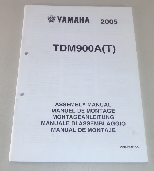 Montageanleitung / Set Up Manual Yamaha TDM 900 A (T) Stand 2005