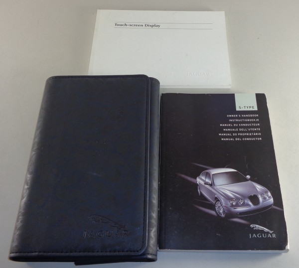 Owner's Manual + Wallet Jaguar S-Type from 2004