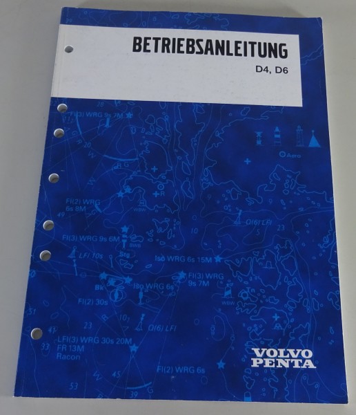 Betriebsanleitung Volvo Penta Bootsmotoren D4-180 I bis D6-370 I Stand 02/2006