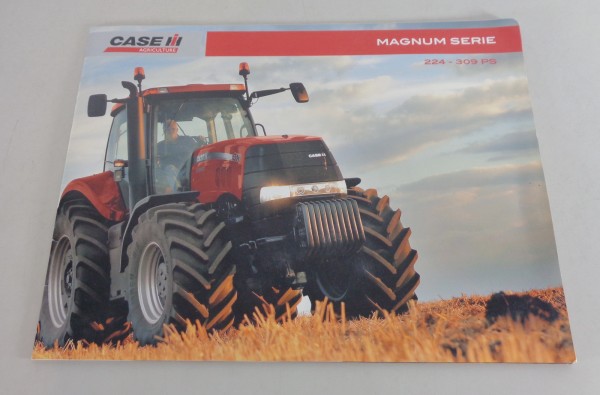 Prospekt / Broschüre Case IH Traktor Magnum Serie 224 - 309 PS von 05/2007