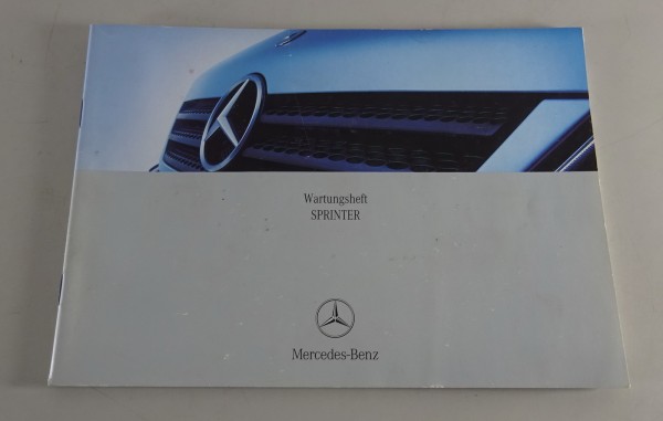 Scheckheft / Wartungsheft blanko Mercedes Benz Sprinter 901 Stand 09/2004