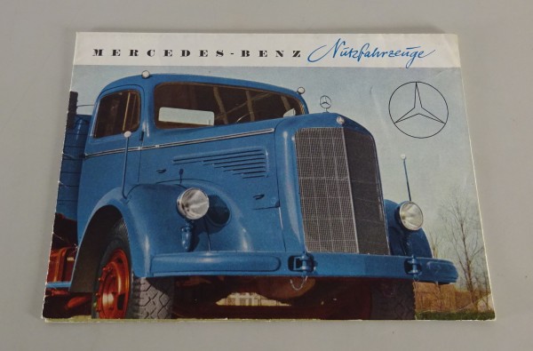 Prospekt Mercedes-Benz Mercedes-Benz LKW L 3500 / 5000 / 6600 Stand 04/1951