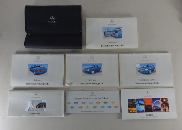 Bordmappe + Betriebsanleitung Mercedes W208 CLK 200 230 320 430 Stand 04/1997