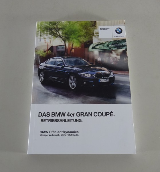 Betriebsanleitung BMW 4er Gran Coupe F36 Stand 06/2015