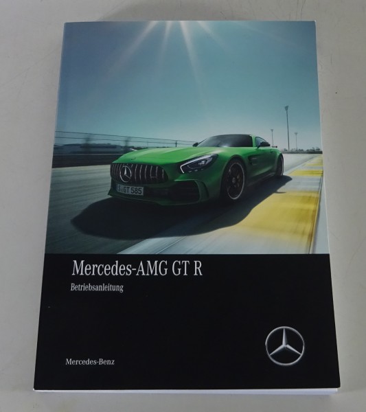Betriebsanleitung / Handbuch Mercedes-Benz AMG GT R Typ 190 Coupé Stand 01/2018