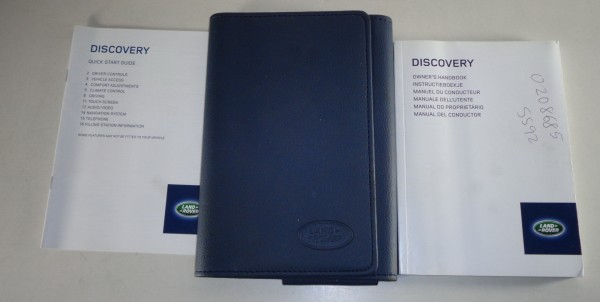 Bordmappe + Handbuch | Owner's manual + wallet Land Rover Discovery Stand 2013