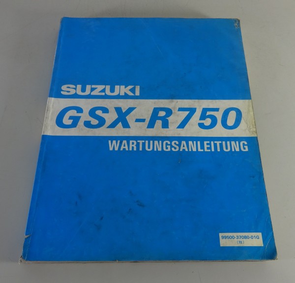 Werkstatthandbuch Suzuki GSX-R750 Y Modelljahr 1995 Stand 02/1996