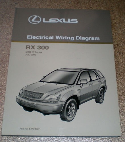 Schaltpläne Lexus RX 300 Serie MCU15 Stand 07/2000