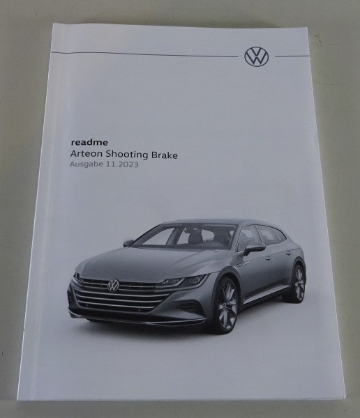 Kurzanleitung / Handbuch / readme VW Arteon Stand 11/2023