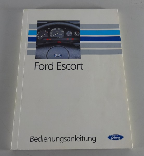 Betriebsanleitung / Handbuch Ford Escort incl. Cabrio Stand 10/1992