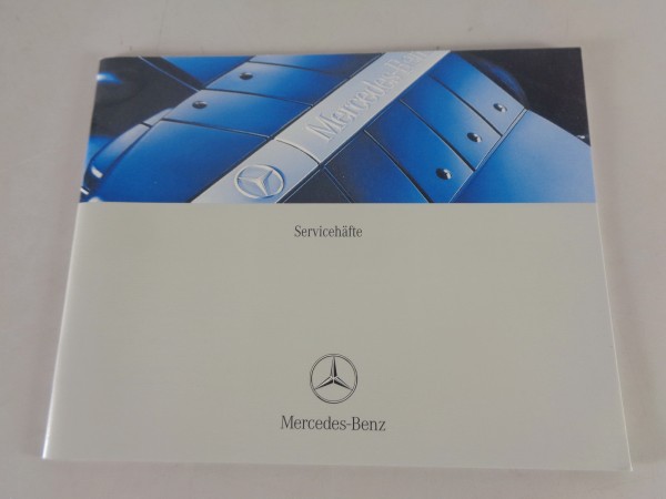 Scheckheft Mercedes Benz C- / E-Klasse W203/W211 von 03/2003 auf Schwedisch