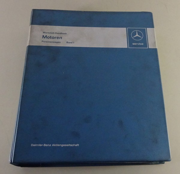 Werkstatthandbuch Mercedes-Benz Motoren M 116 / M 117 | Stand 05/1971