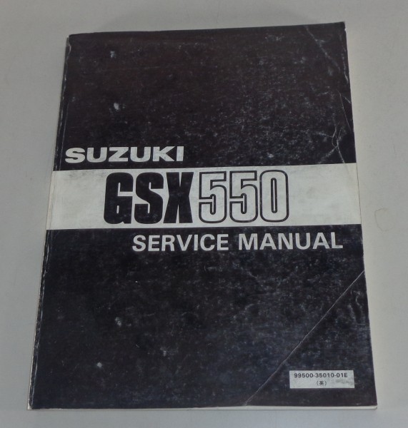 Workshop Manual / Repair Manual Suzuki GSX 550 from 06/1983