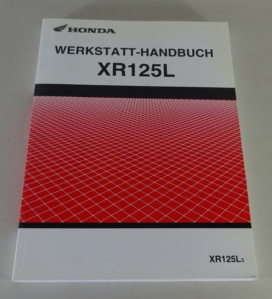 Werkstatthandbuch Honda XR 125 L Stand 06/2003