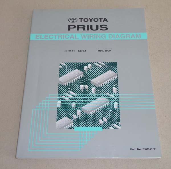 Werkstatthandbuch Elektrik Workshop Manual Electric Toyota Prius, Stand 05/2000