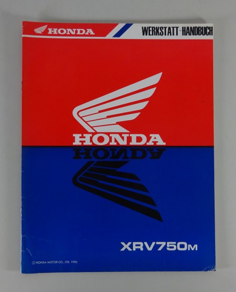 Werkstatthandbuch Ergänzung Honda XRV 750 Africa Twin Stand 1990