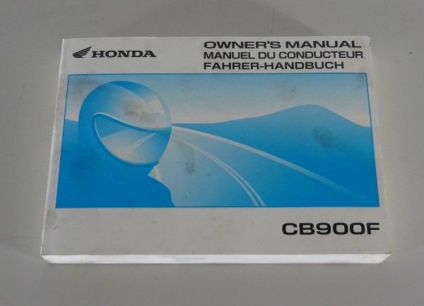 Betriebsanleitung / Handbuch Honda Hornet CB 900 F (SC48) Stand 09/2001