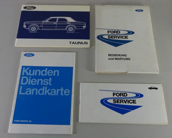 Bordmappe + Betriebsanleitung / Handbuch Ford Taunus Knudsen TC70 Stand 07/1972