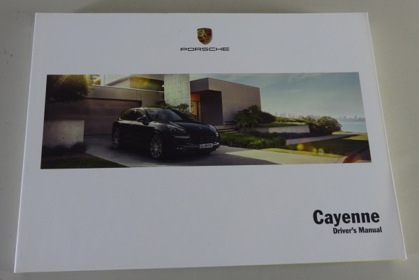 Owner´s Manual | Porsche Cayenne | Modelljahr 2016 | Stand 01/2015