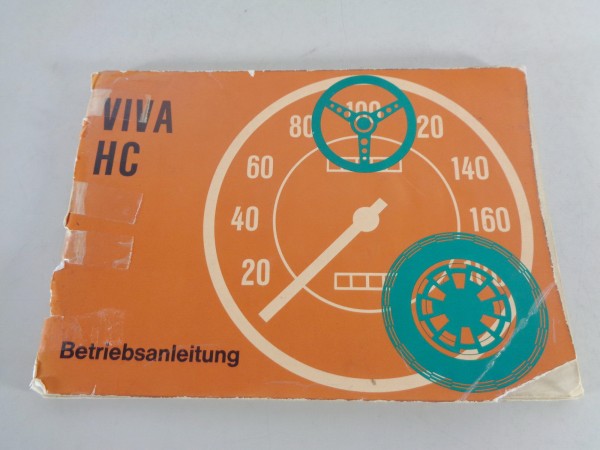 Betriebsanleitung / Handbuch Vauxhall Viva + HC auf Deutsch