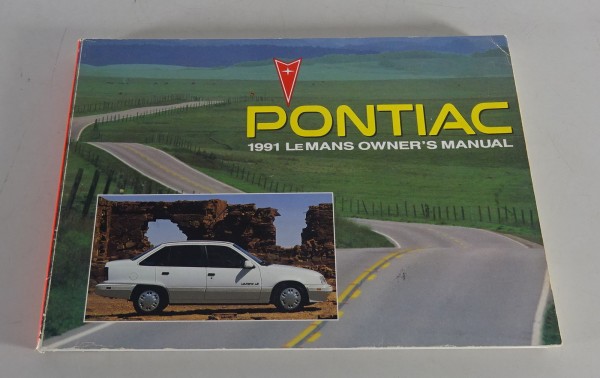 Owner´s Manual / Handbook Pontiac Le Mans Stand 1991