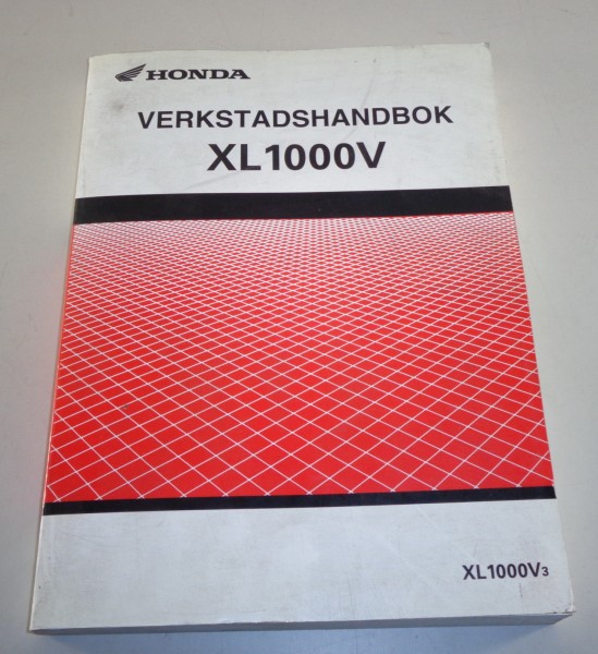 Verkstadhandbok Honda XL 1000 V utgåva 2003