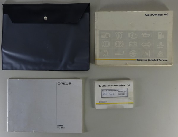 Bordmappe mit Betriebsanleitung / Handbuch Opel Omega A Stand 01/1994