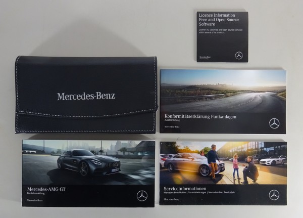 Betriebsanleitung + Bordmappe Mercedes-AMG GT R Typ 190 Black Series '06/2020