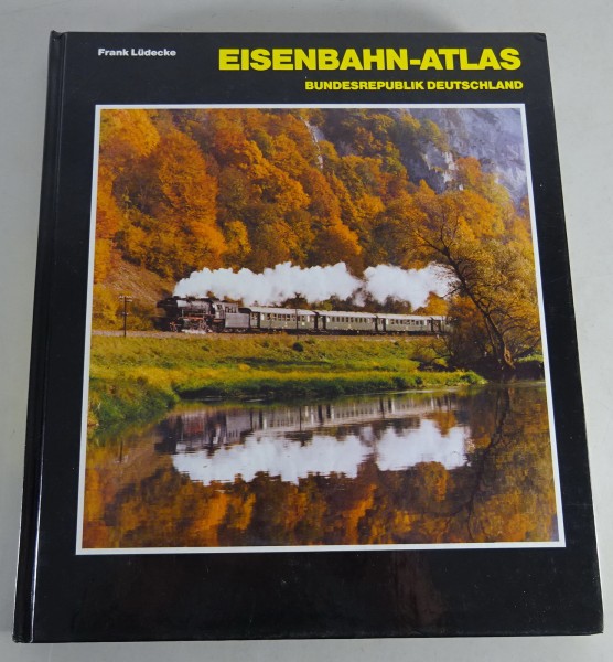 Bildband Eisenbahn-Atlas Bundesrepublik Deutschland Stand 1988