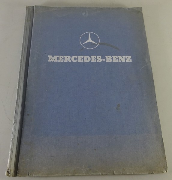 Pressemappe + Prospekte Mercedes-Benz 219 W105 + 220 S W180 II Stand 1957