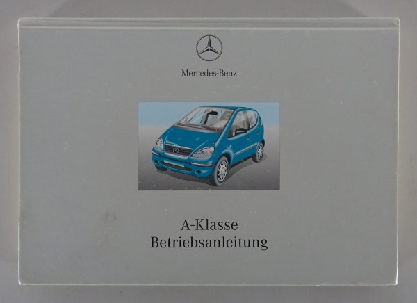 Betriebsanleitung / Handbuch Mercedes A-Klasse W168 von 08/2001