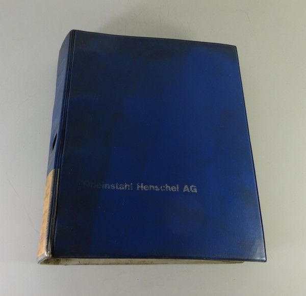 Werkstatthandbuch Henschel LKW HS 11-34/ H 122-140/ HS 201-226/ F 111-221 '1965