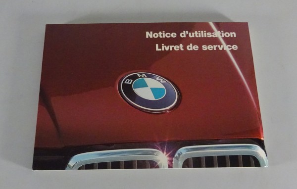 Notice d'utilisation BMW Série 3 E30 316 - 318i - 320i - 323i 08/1984