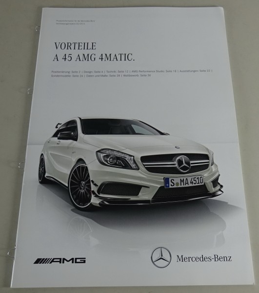 Produktinfo / Vorteile Mercedes-Benz A 45 AMG 4Matic Stand 02/2013