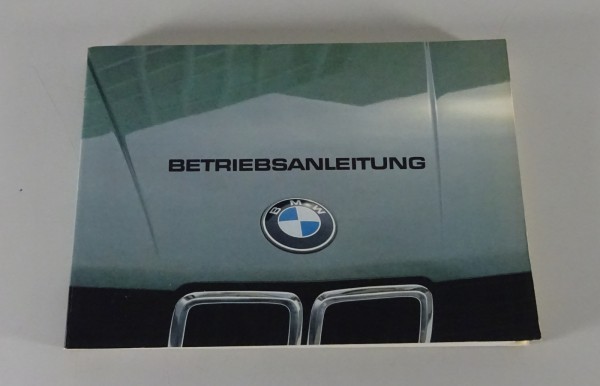 Betriebsanleitung / Handbuch BMW 5er E28 518 / 520i / 525i / 528i Stand 03/1981