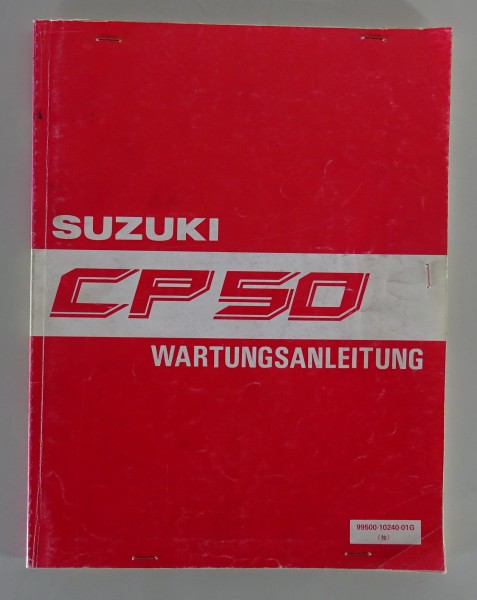 Werkstatthandbuch Suzuki CP 50 Roller von 10/1990