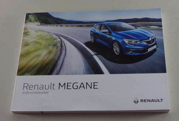 Instructieboekje Renault Megane von 09/2016